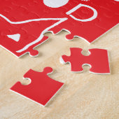 ブルテリアポップ・アートのアートフォーカスGOOD引用文ポスト ジグソーパズル (側面)