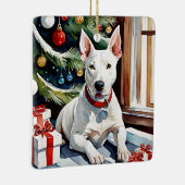 ブルテリアーズフェスティバルフロリッククリスマス セラミックオーナメント (右)