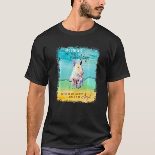 ブルテリアー子供へ誕生日10代のラブブルター Tシャツ (正面)