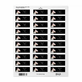 ブルテリア住所 シール (フルシート)