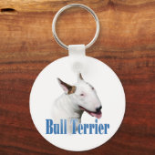 ブルテリア名 キーホルダー (正面)