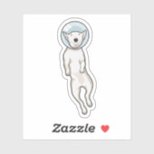 ブルテリア宇宙 シール (シート)