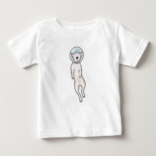 ブルテリア宇宙 ベビーTシャツ (正面)
