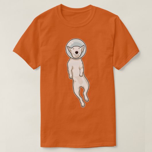 ブルテリア宇宙 Tシャツ (デザイン正面)