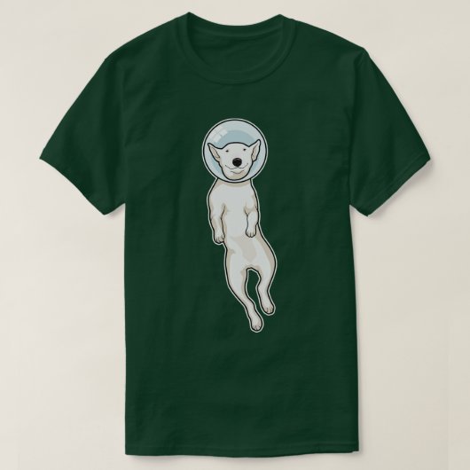 ブルテリア宇宙 Tシャツ (デザイン正面)
