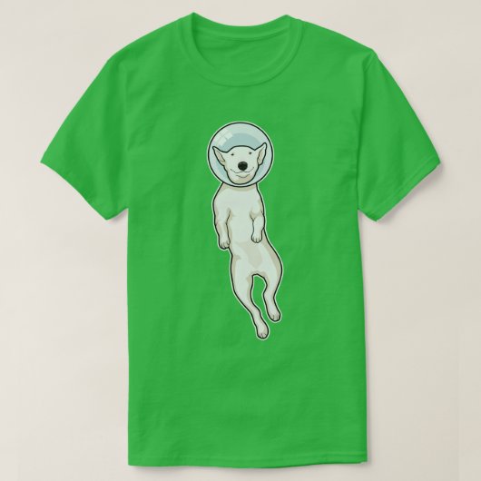 ブルテリア宇宙 Tシャツ (デザイン正面)