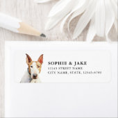 ブルテリア差出人住所ラベル ラベル (インサイチュ)