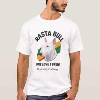 ブルテリア愛好家Tシャツ Tシャツ