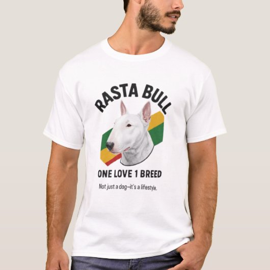 ブルテリア愛好家Tシャツ Tシャツ (正面)