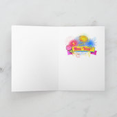 ブルテリア漫画カード「Happy New Year」 シーズンカード (内部)