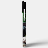 ブルテリア犬が自転車を運転する聖パトリックの日 Case-Mate iPhoneケース (裏面 / 左)