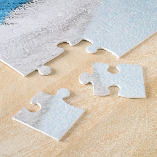 ブルテリア絵画ズ – かわいいオリジナルドッグアート ジグソーパズル (側面)