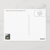 ブルテリア絵画ズ – ヴィンテージファインアート ポストカード (裏面)