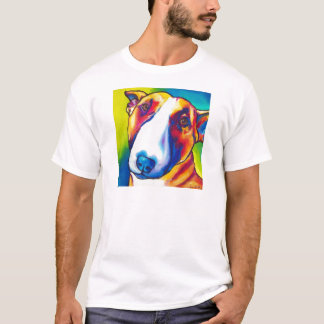 ブルテリア赤と白の2 Tシャツ