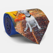 ブルテリア1 – テラスカフェ ネクタイ (ロール)