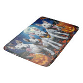 ブルテリア ハロウィン スプーキー バスマット (アングル)