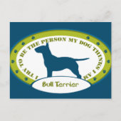 ブルテリア ポストカード (正面)