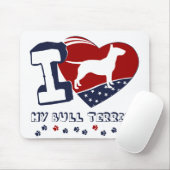 ブルテリア マウスパッド (マウス)