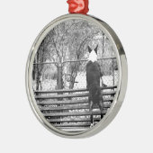 ブルテリア メタルオーナメント (左)