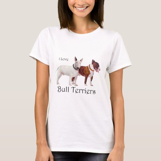 ブルテリア ラブ Tシャツ (正面)