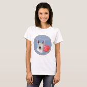 ブルテリア ラブ Tシャツ (正面フル)