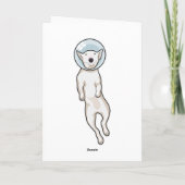 ブルテリア 宇宙 カード (裏面)