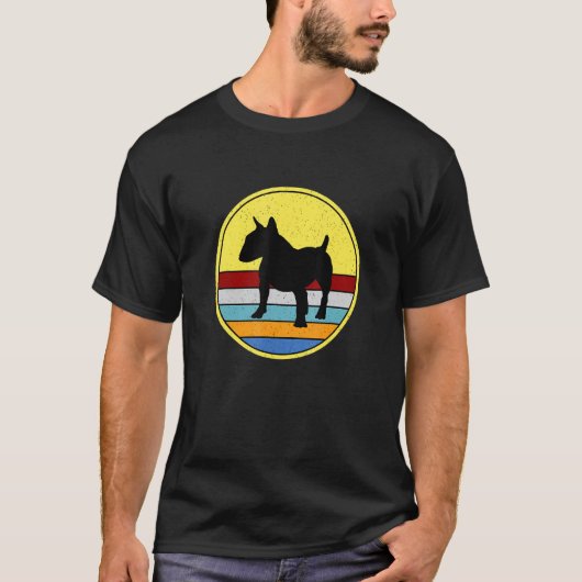 ブルテリア 犬 テリア Tシャツ (正面)
