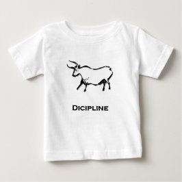 ブルディシプリン黒 ベビーTシャツ