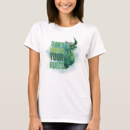 ブルデザイン | リマインダー | モチベーション Tシャツ
