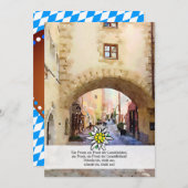 ブルトチェンオクトーバーフェスト招待 招待状 (正面/裏面)