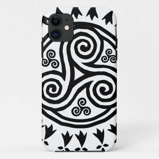 ブルトン・トリスケル & エルミーヌ Case-Mate iPhoneケース (裏面)