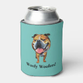 ブルドおもしろいッグクーラーボックス 缶クーラー (缶正面)
