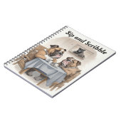 ブルドおもしろいッグ ノートブック (左側)