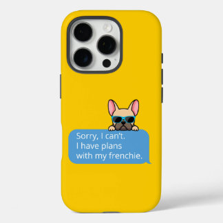 ブルドおもしろいフランスのッグ iPhone 16 PROケース