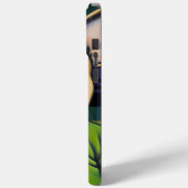 ブルドおもしろいフランスのッグ Case-Mate iPhoneケース (裏面 / 左)