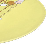 ブルドッおもしろいグフランスのフランス犬かわいい子供たち カッティングボード (角)