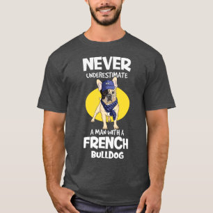 ブルドッおもしろいグ好きフランスののギフトドッグフレンチー4 Tシャツ