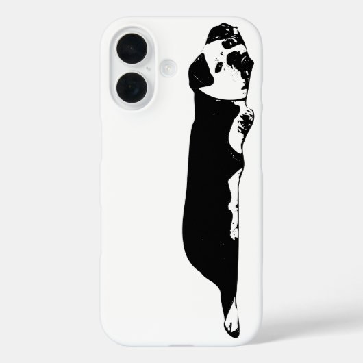 ブルドッグお洒落ガード Case-Mate iPhoneケース (裏面)