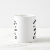 ブルドッグが大好き コーヒーマグカップ (中央)