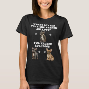 ブルドッグのアイディアよりフランスの良いこと Tシャツ