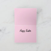 ブルドッグのイースター シーズンカード (内部)