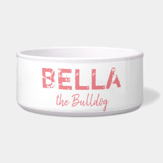 ブルドッグのカスタムボール ボウル
