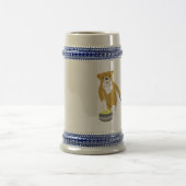 ブルドッグのカール ビールジョッキ (中央)