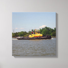 ブルドッグのキャンバス印刷 キャンバスプリント