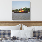 ブルドッグのキャンバス印刷 キャンバスプリント (インサイチュ (寝室))