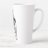 ブルドッグのスターライトゲイズ カフェラテマグ (右)