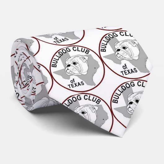 ブルドッグのタイ ネクタイ (ロール)