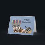 ブルドッグのハヌカー（ユダヤ教の祭り）カード（ユダヤ教）メノラーDreidel2 シーズンカード<br><div class="desc">ハヌカー（ユダヤ教の祭り）の季節の間の家族そして友人を覚えていることはあなたが約愛し、気になる人々と連絡をとるすばらしい方法です。 私は愛とこれらを犬のハヌカー（ユダヤ教の祭り）カード作成し、だれでも犬を愛するそれらを受け取るために喜ばせることを心配および私は確かめます。 挨拶を中変えることの選択を有します。</div>