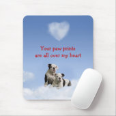 ブルドッグのマウスパッド マウスパッド (マウス)