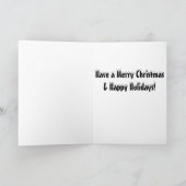 ブルドッグのメリークリスマスカード シーズンカード (内部)